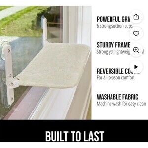 Cat Window Perch Hammock Bed Indoor Seat/Shelf for Cats